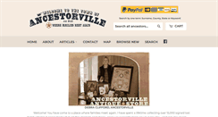 Desktop Screenshot of ancestorville.com